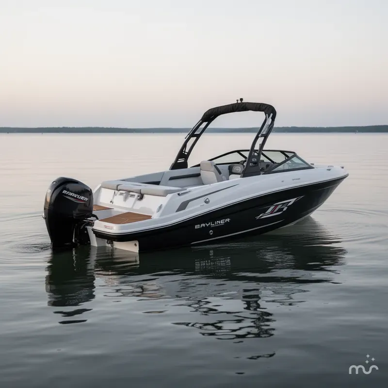 Slide: The Image of Bayliner VR5 Bowrider OB 2025 - 1
