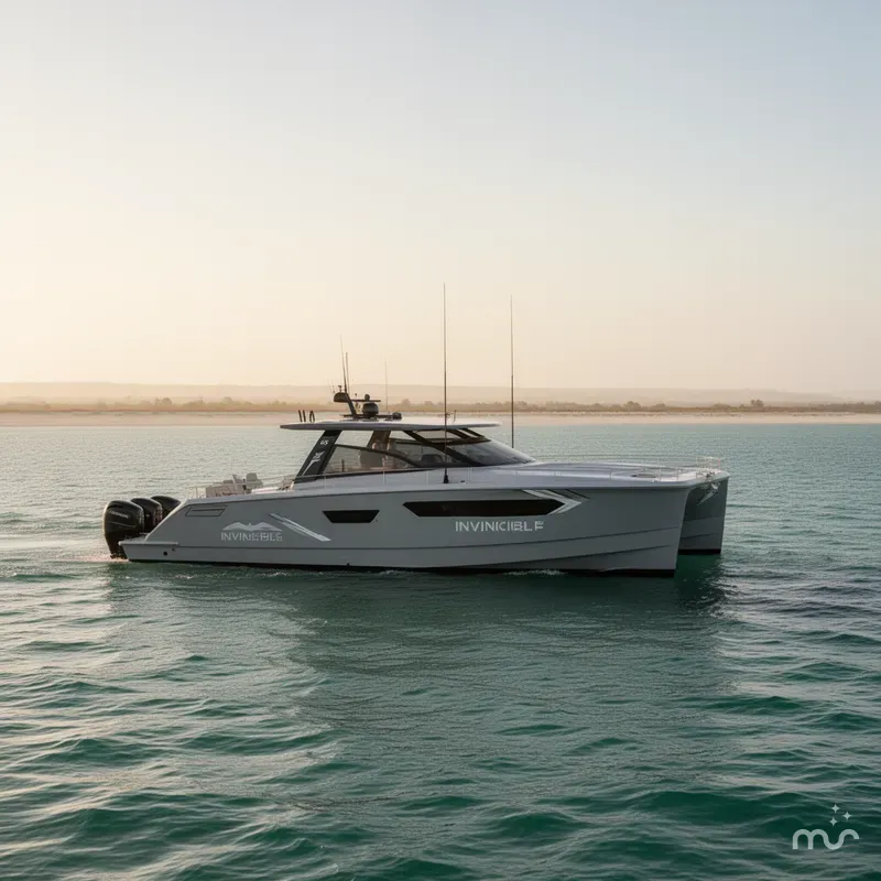 Slide: The Image of Invincible 46 Catamaran 2025 - 0