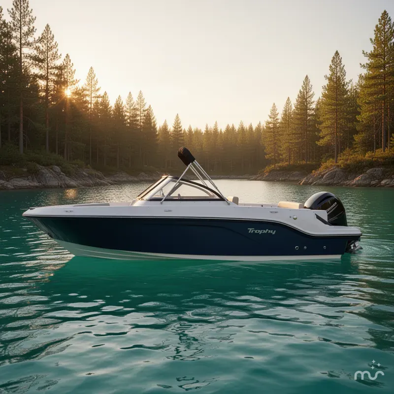 Slide: The Image of Bayliner Trophy T22SC 2025 - 2