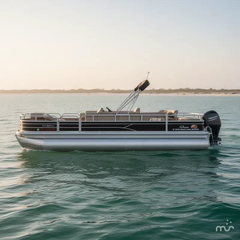 Slide: The Image of Sun Tracker Fishin' Barge 24 DLX 2019 - 1