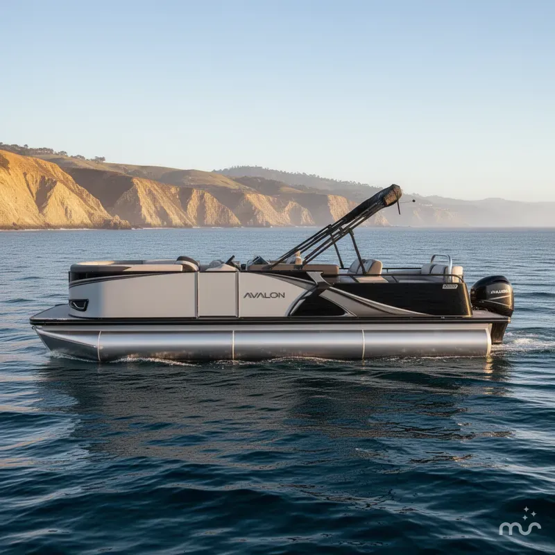 Slide: The Image of Avalon 23' LSZ Platinum Versatile Rear Bench w/ 200HP! 2025 - 1