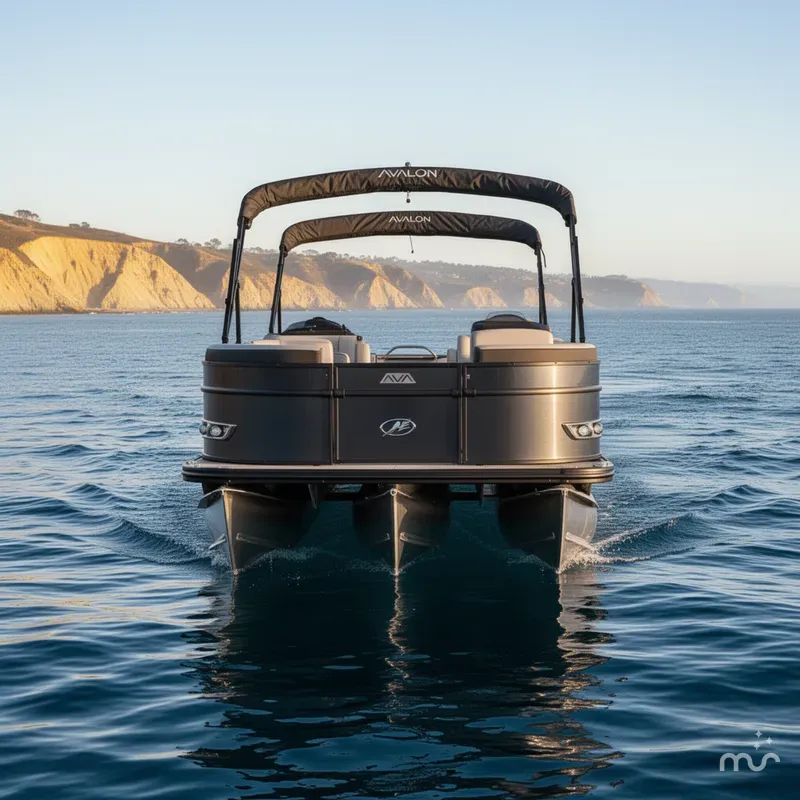 Slide: The Image of Avalon 25' Catalina Platinum Elite w/ 225HP Mercury! 2025 - 3