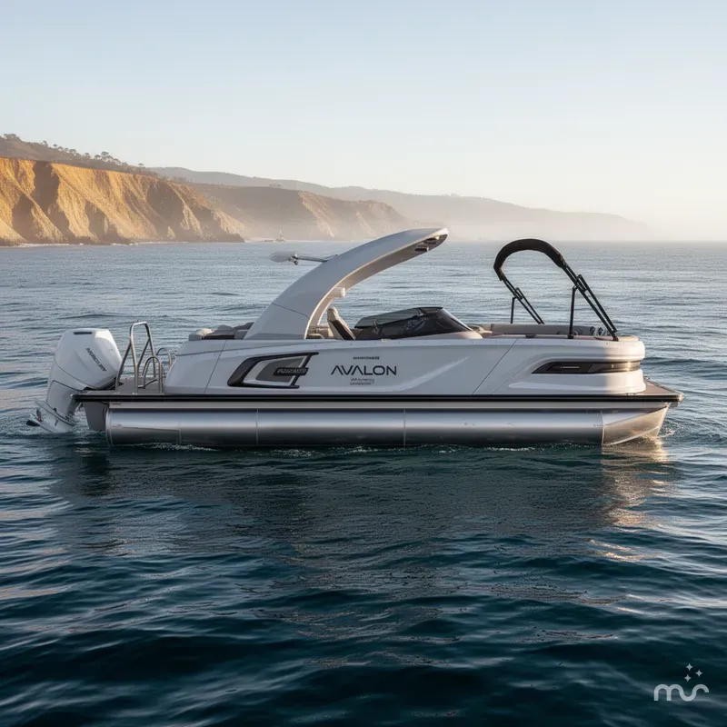 Slide: The Image of Avalon 25' Carbon Series Excalibur Elite Windshield w/ 400HP V10! 2025 - 0