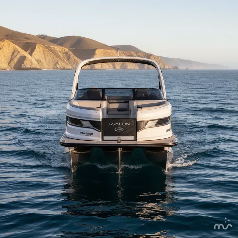 Slide: The Image of Avalon 25' Carbon Series Excalibur Elite Windshield w/ 400HP V10! 2025 - 2