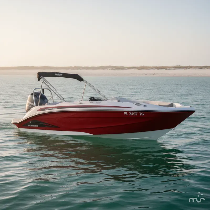 Slide: The Image of Hurricane SunDeck Sport 185 OB 2022 - 0