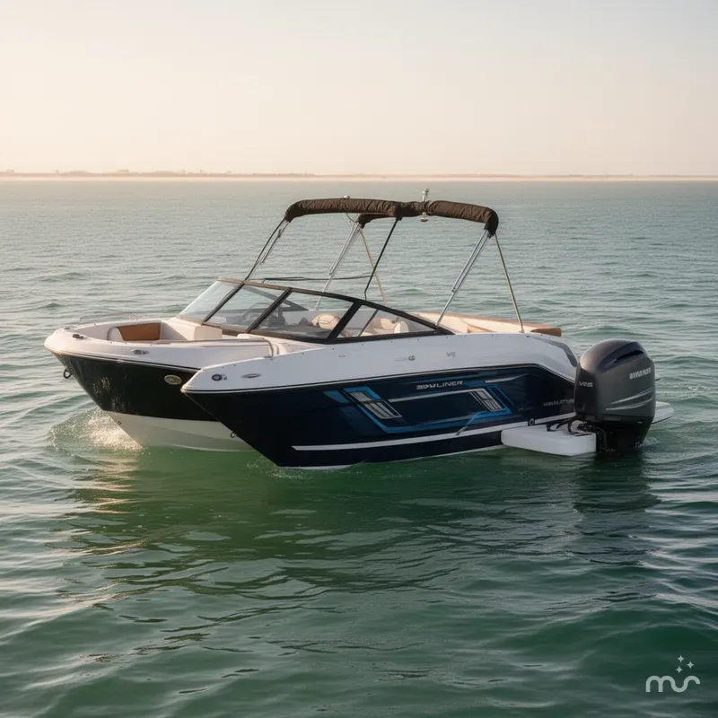 Slide: The Image of Bayliner VR5 Bowrider I/O 2020 - 2