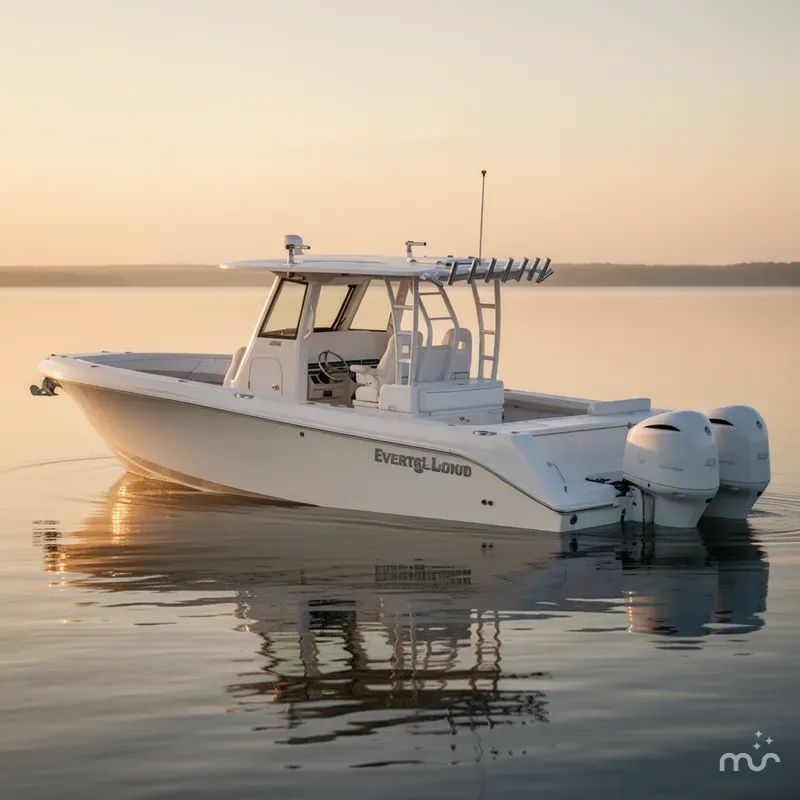 Slide: The Image of Everglades 335 Center Console 2025 - 2