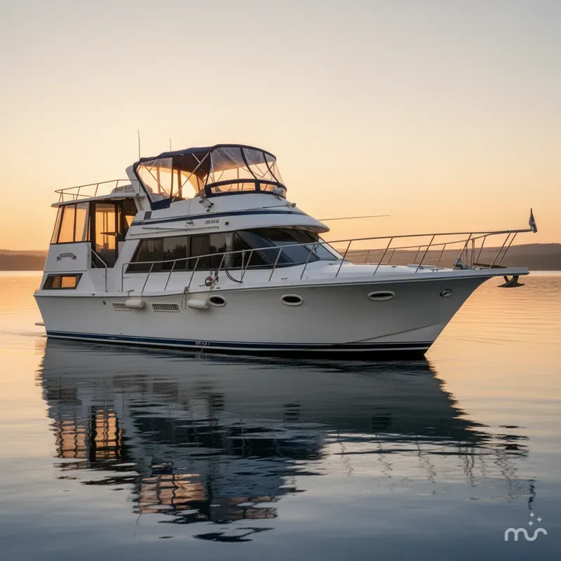 Slide: The Image of Bluewater 46 Motor Yacht 1985 - 0