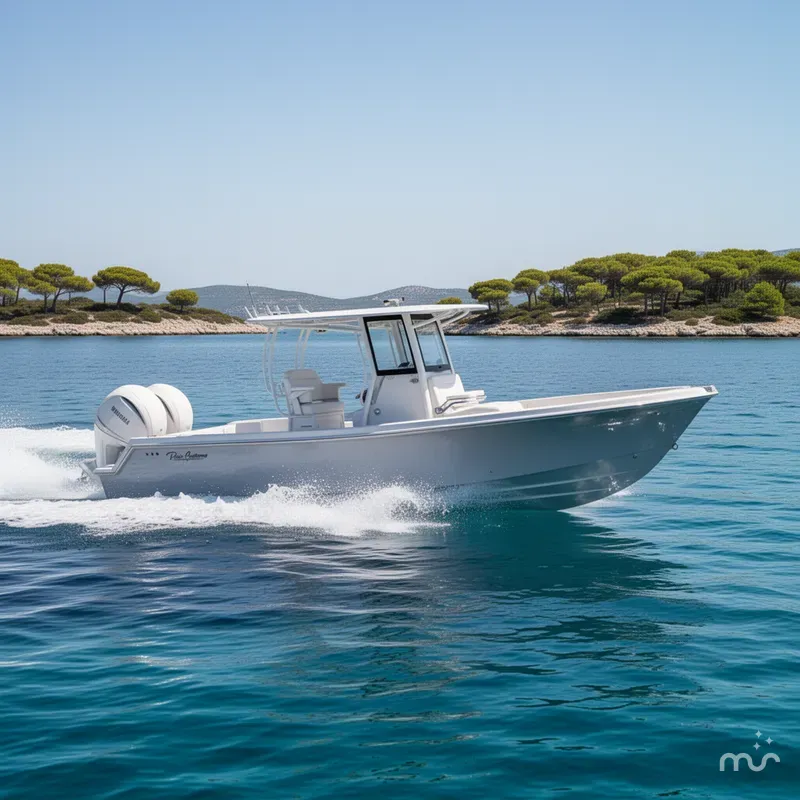 Slide: The Image of Pair Customs 27 Center Console 2025 - 4