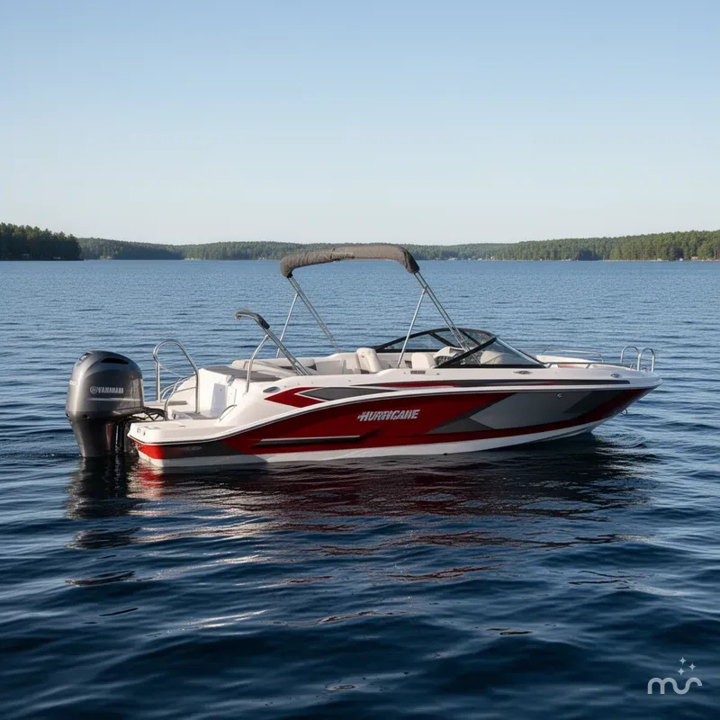 Slide: The Image of Hurricane SunDeck Sport 205 OB 2023 - 0