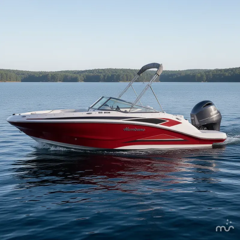 Slide: The Image of Hurricane SunDeck Sport 205 OB 2023 - 1