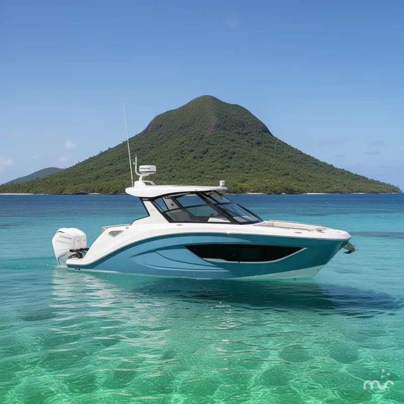 Slide: The Image of Hurricane Sundeck 3200 OB - Yacht Certified 2025 - 2