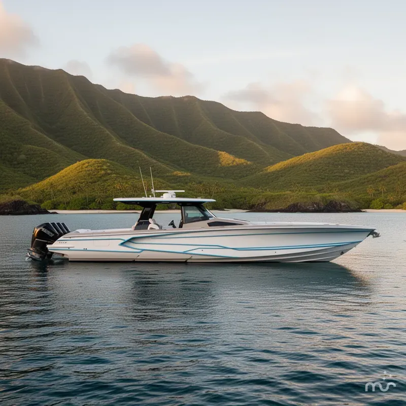 Slide: The Image of Nor-Tech 450 Sport Center Console 2025 - 2