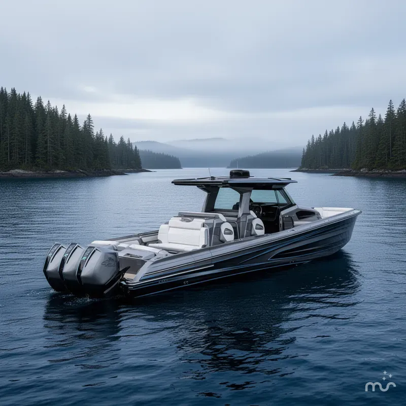 Slide: The Image of Nor-Tech 500 Sport Center Console 2027 - 2