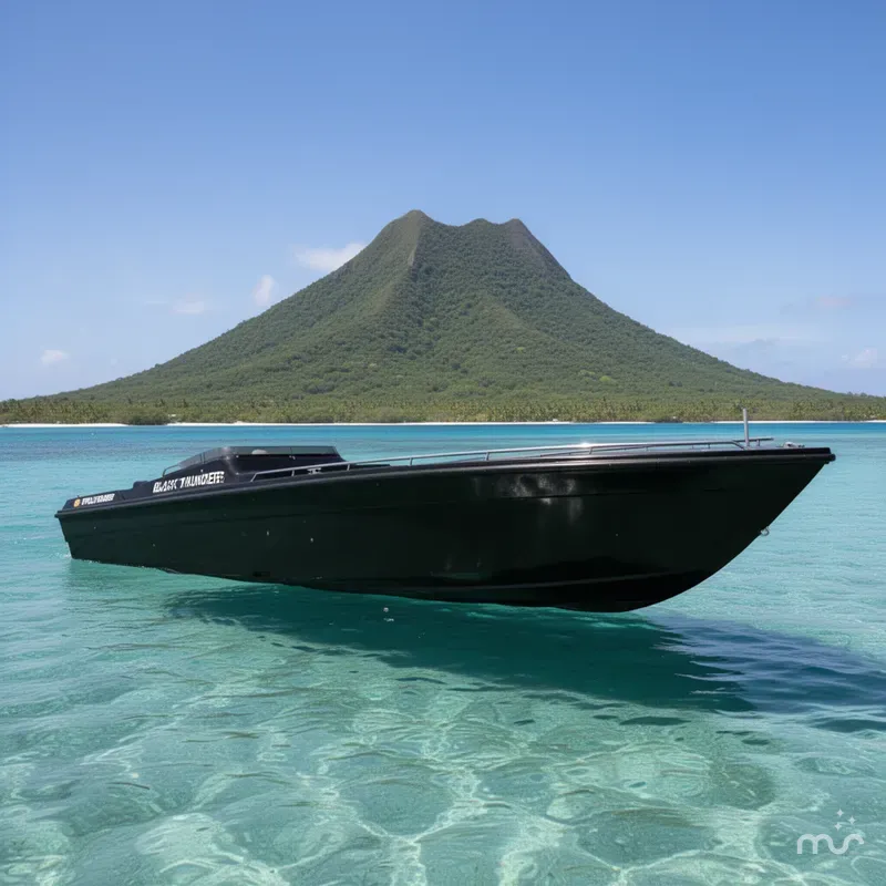 The Image of Black Thunder 430 Flat Deck 1999 - 0