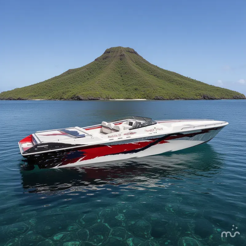 Slide: The Image of Black Thunder 430 Flat Deck 1999 - 4