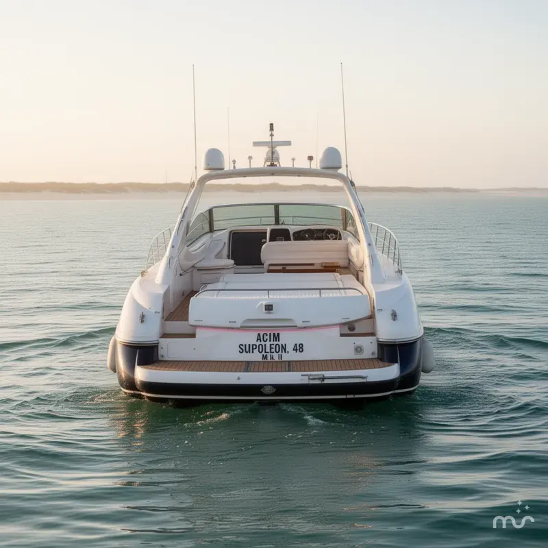 Slide: The Image of Sunseeker Superhawk 48 Mk II 2000 - 2