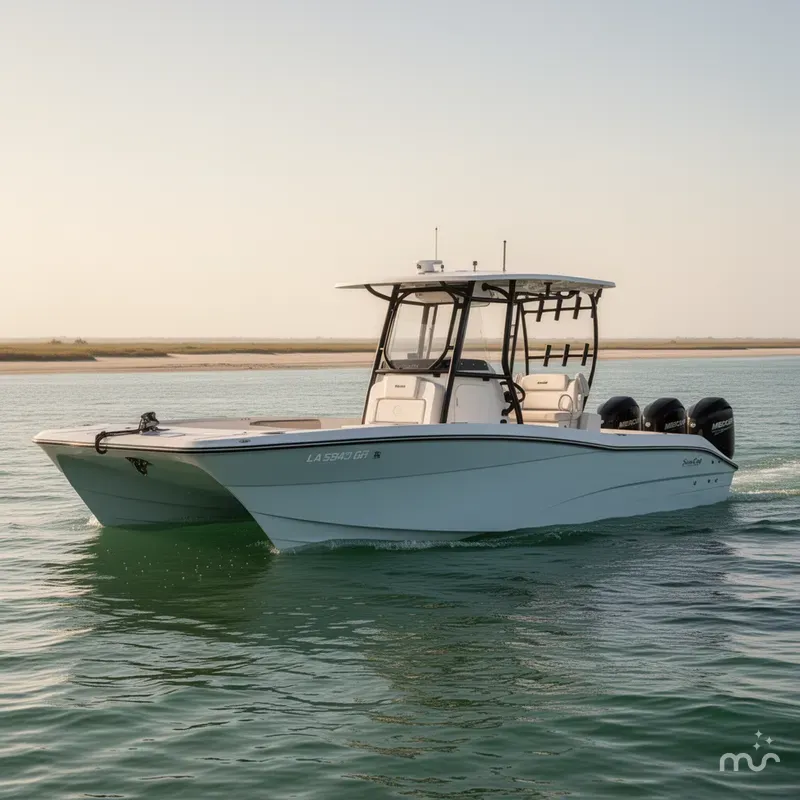 Slide: The Image of Sea Cat 262 Hybrid – Fully Loaded – Twin Mercury 300Rs – Low Hours – Marrero / New Orleans, LA 2023 - 2