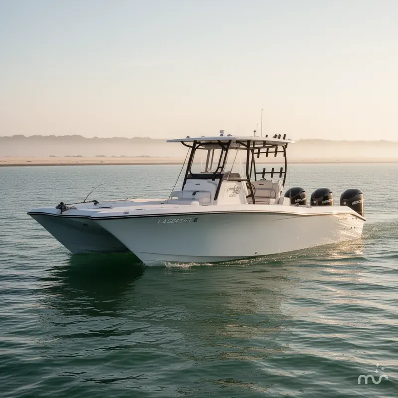 Slide: The Image of Sea Cat 262 Hybrid – Fully Loaded – Twin Mercury 300Rs – Low Hours – Marrero / New Orleans, LA 2023 - 2