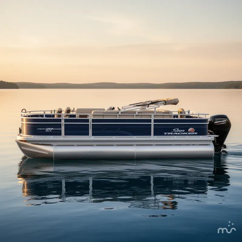 Slide: The Image of Sun Tracker Fishin' Barge 20 DLX 2025 - 1