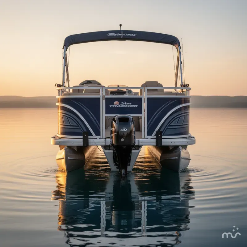 Slide: The Image of Sun Tracker Fishin' Barge 20 DLX 2025 - 2