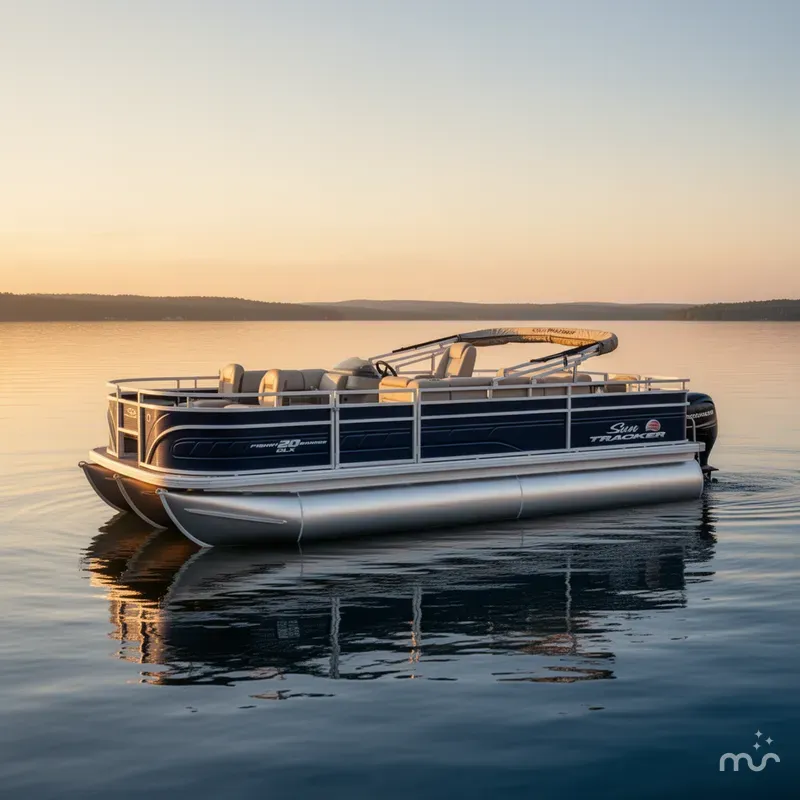 Slide: The Image of Sun Tracker Fishin' Barge 20 DLX 2025 - 3
