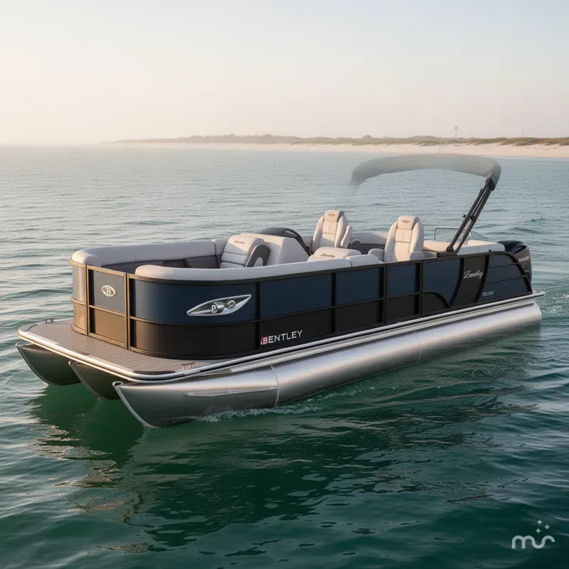 Slide: The Image of Bentley Pontoons 250/253 Elite Admiral 2023 - 1