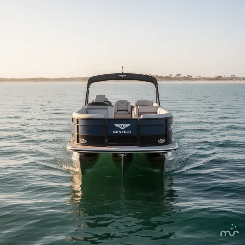Slide: The Image of Bentley Pontoons 250/253 Elite Admiral 2023 - 2