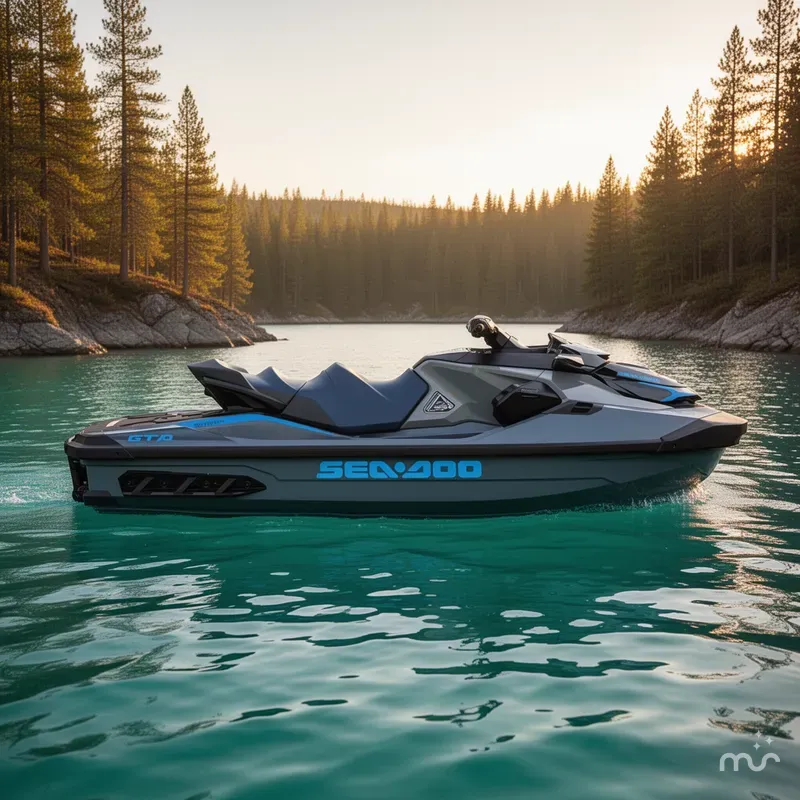 Slide: The Image of Sea-Doo GTX 170 Tech Package, audio, iDF, iBR 2025 - 2