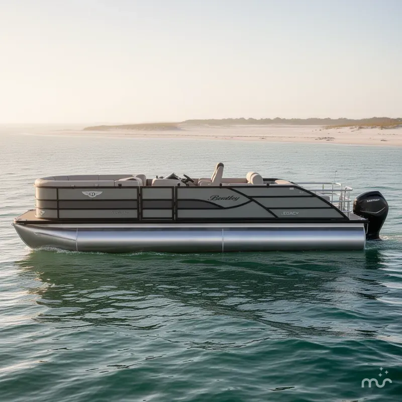 Slide: The Image of Bentley Pontoons Legacy 243 Swingback 2025 - 0