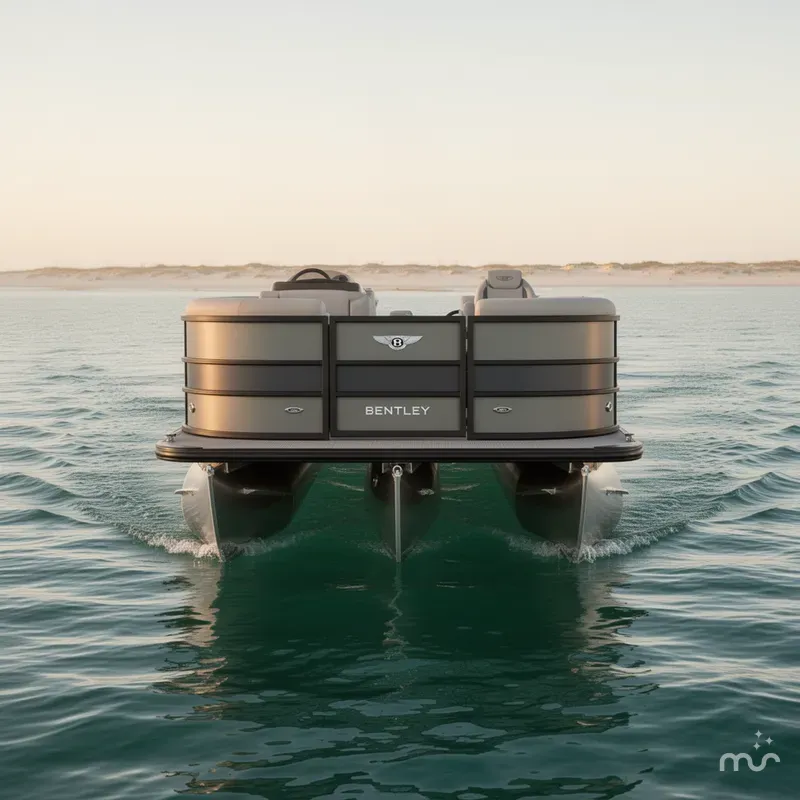 Slide: The Image of Bentley Pontoons Legacy 243 Swingback 2025 - 1