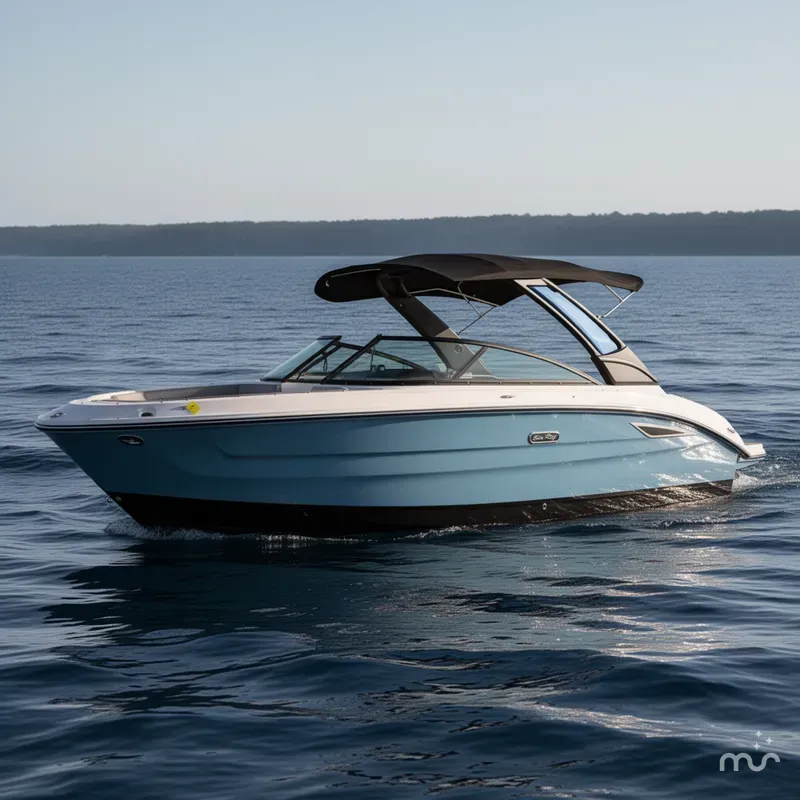 Slide: The Image of Sea Ray 250SDX 2025 - 2