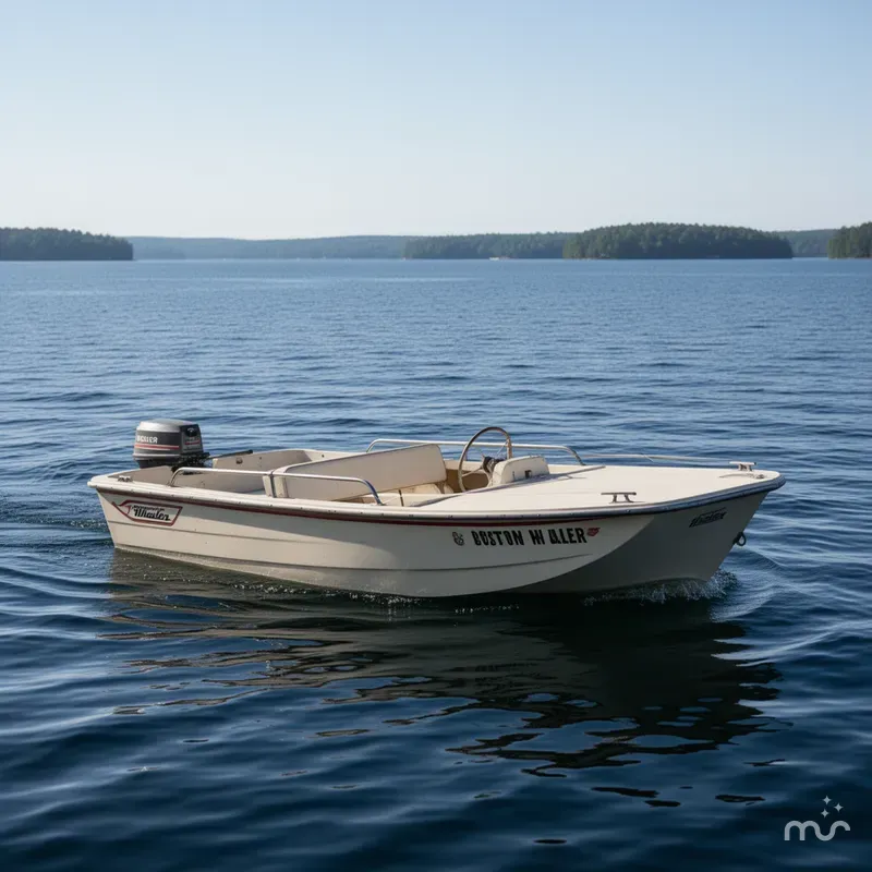 Slide: The Image of Boston Whaler 13 Sport 1964 - 1