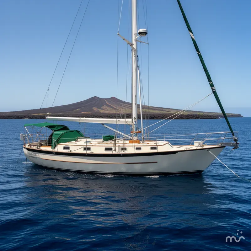 Slide: The Image of Pacific Seacraft 40 1999 - 2
