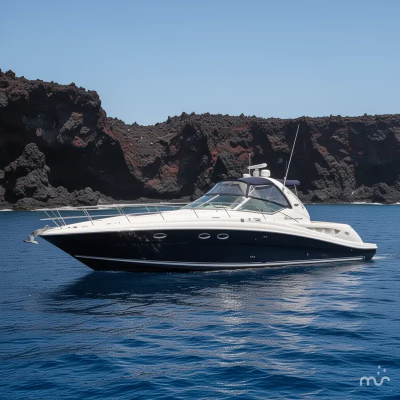 Slide: The Image of Sea Ray 420 Sundancer 2003 - 2