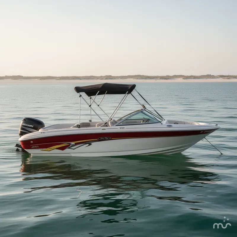 Slide: The Image of Sea Ray 182 SRX Bow Rider 2003 - 4
