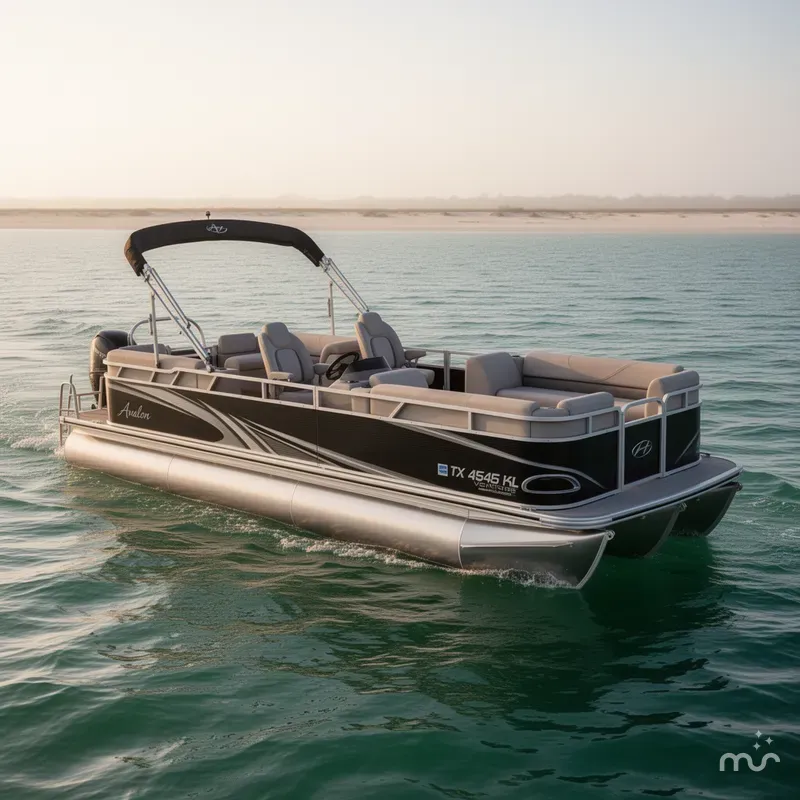 Slide: The Image of Avalon Venture Quad Lounger 22 FT 2022 - 1