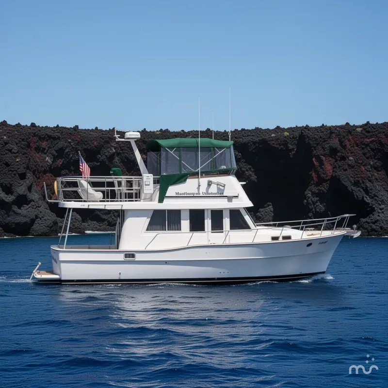 Slide: The Image of Mainship 390 Trawler 2000 - 2