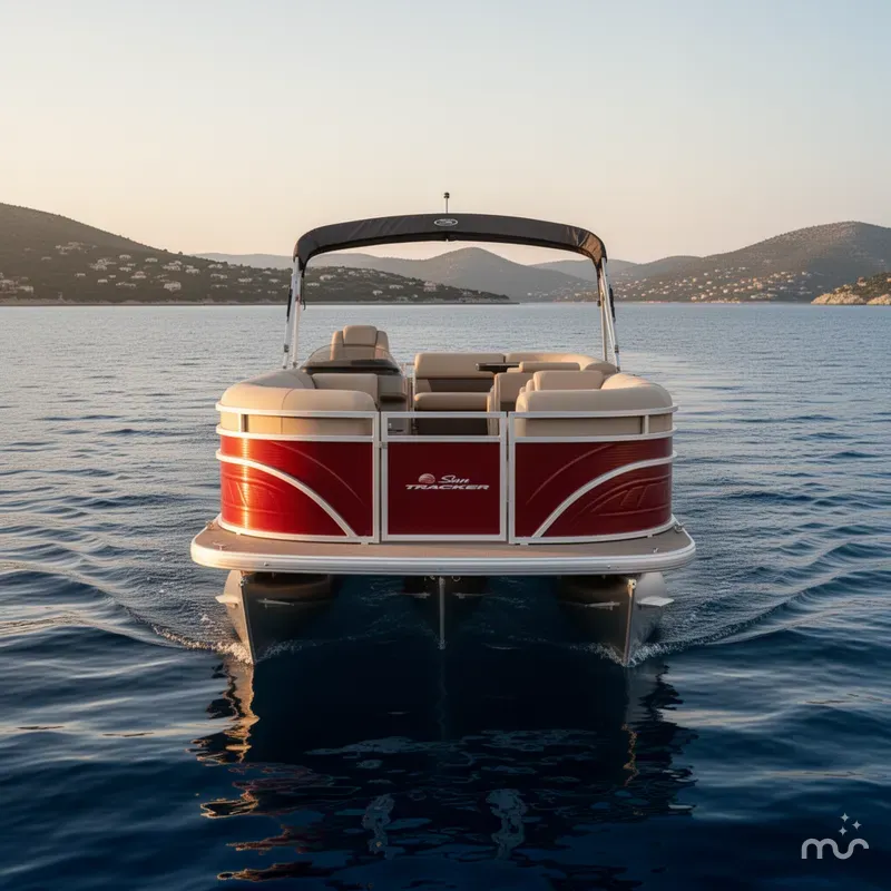 Slide: The Image of Sun Tracker Party Barge 20 DLX 2025 - 1