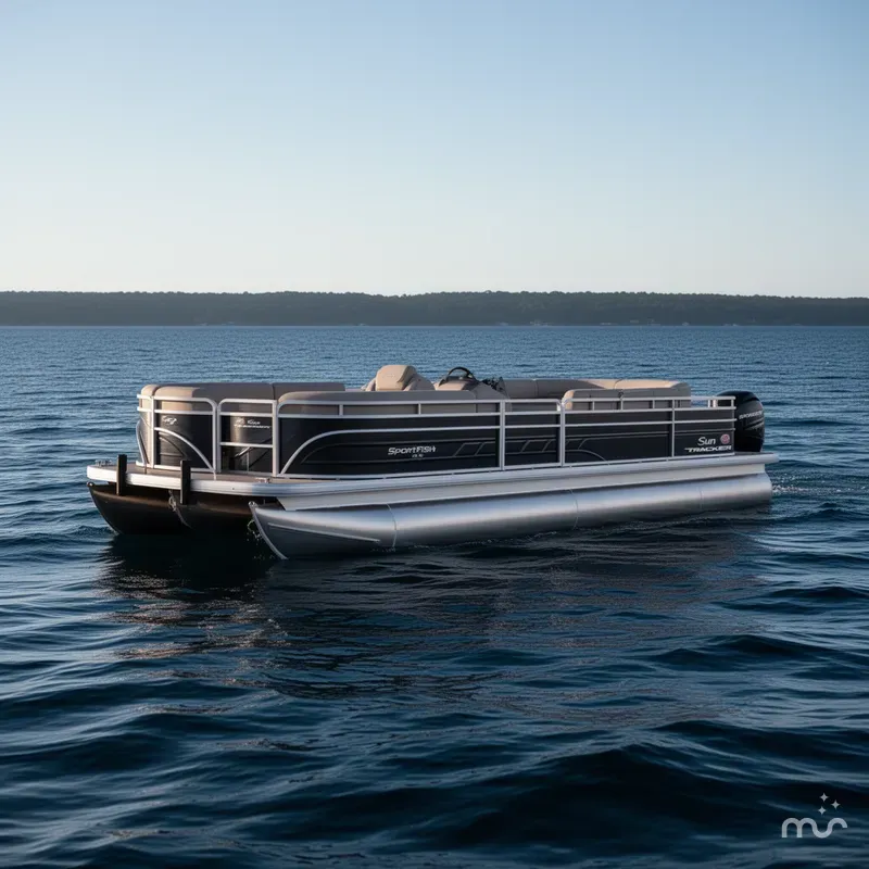 Slide: The Image of Sun Tracker SportFish 22 DLX 2025 - 0