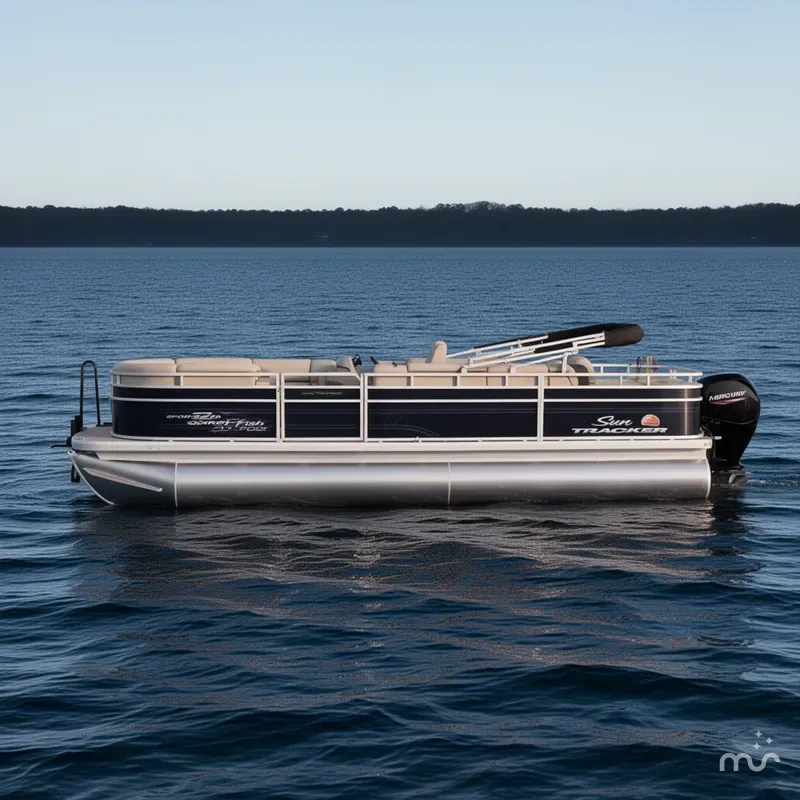 Slide: The Image of Sun Tracker SportFish 22 DLX 2025 - 1