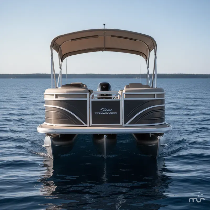 Slide: The Image of Sun Tracker SportFish 22 DLX 2025 - 2