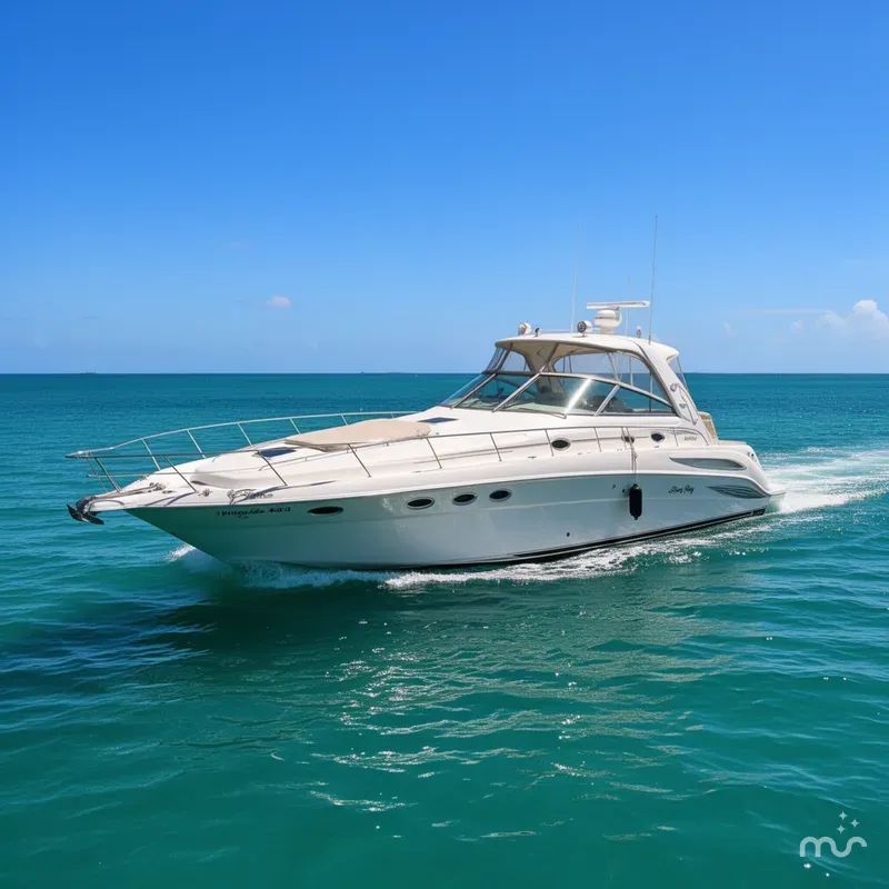 Slide: The Image of Sea Ray Sundancer 460 2001 - 2