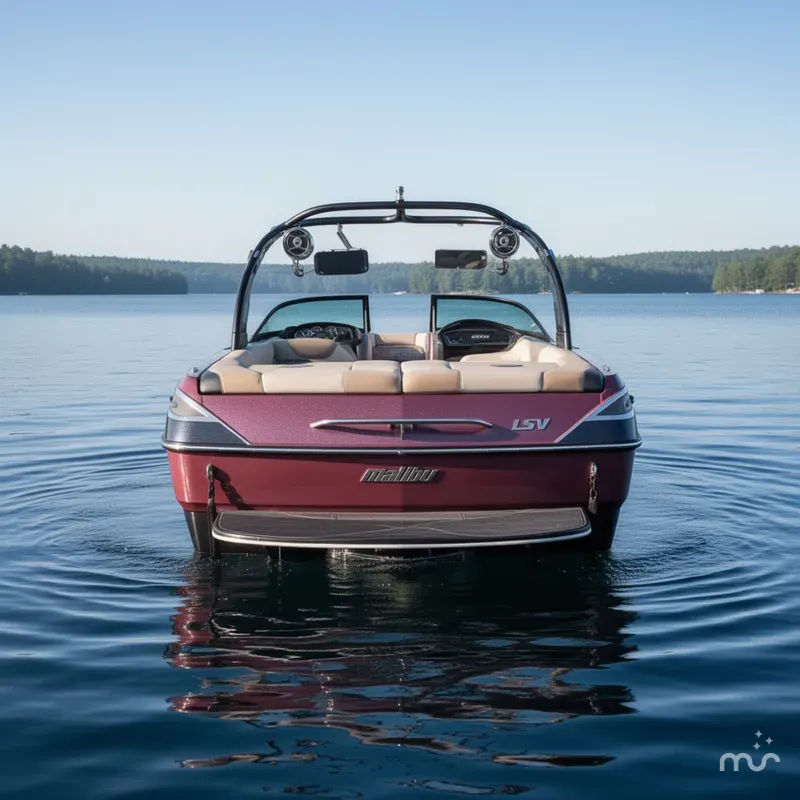 Slide: The Image of Malibu Wakesetter 23 LSV 2007 - 2