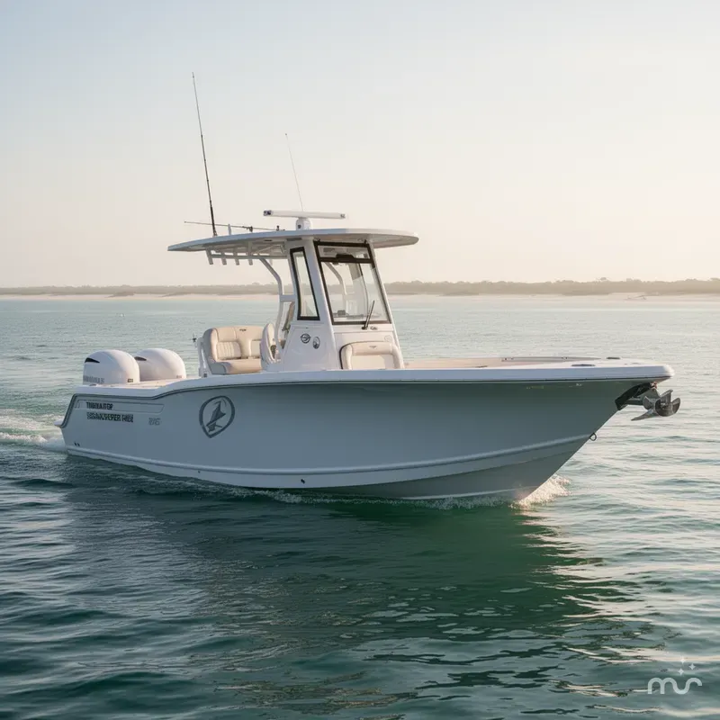 Slide: The Image of Tidewater 232 CC Adventure WITH SEAKEEPER RIDE 2025 - 0