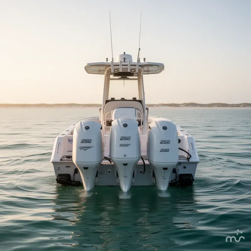 Slide: The Image of Tidewater 232 CC Adventure WITH SEAKEEPER RIDE 2025 - 1