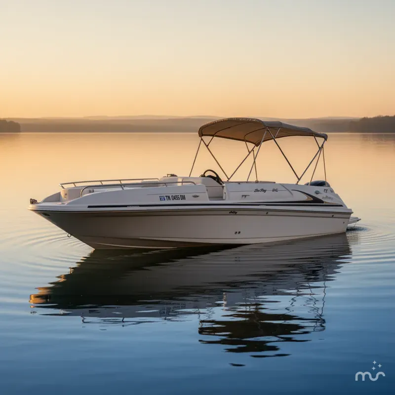 Slide: The Image of Sea Ray 240 Sundeck 1998 - 1