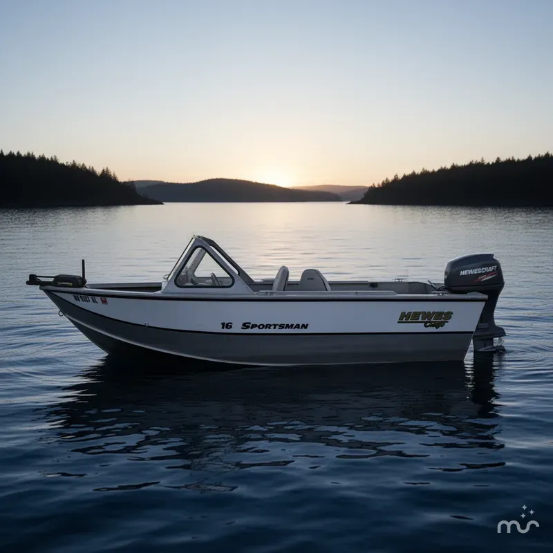 Slide: The Image of Hewescraft 160 Sportsman 2003 - 1
