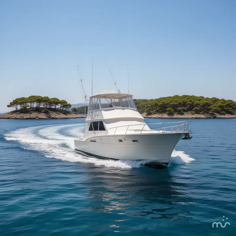 Slide: The Image of Hatteras 46 Convertible 1978 - 4
