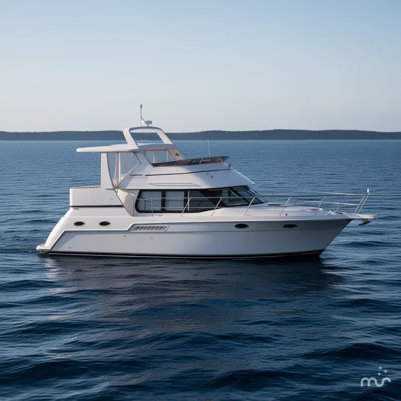 Slide: The Image of Carver 356 Motor Yacht 2003 - 0